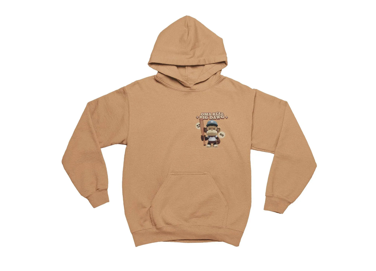 Oma Real Big Dawg Hooded Sweatshirt - Bloodline Streetwear LLC