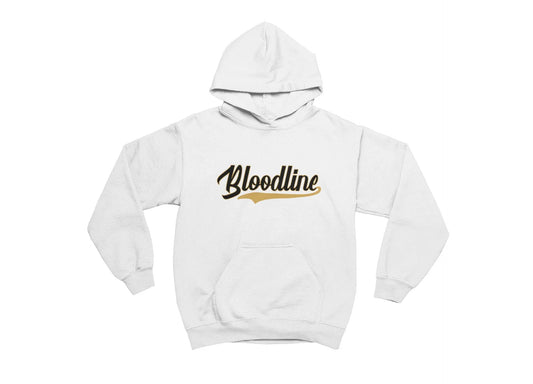 White Casper Hooded Sweatshirt - Bloodline Streetwear LLC