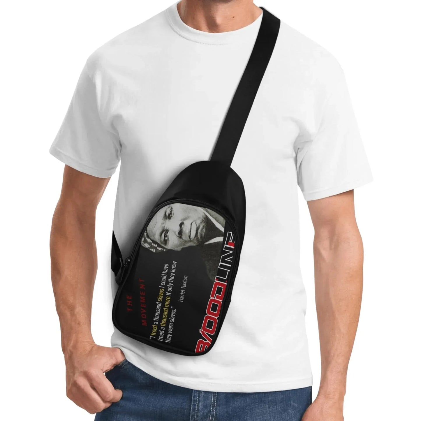 Legacy Tubman Chest Bag - Bloodline Streetwear LLC