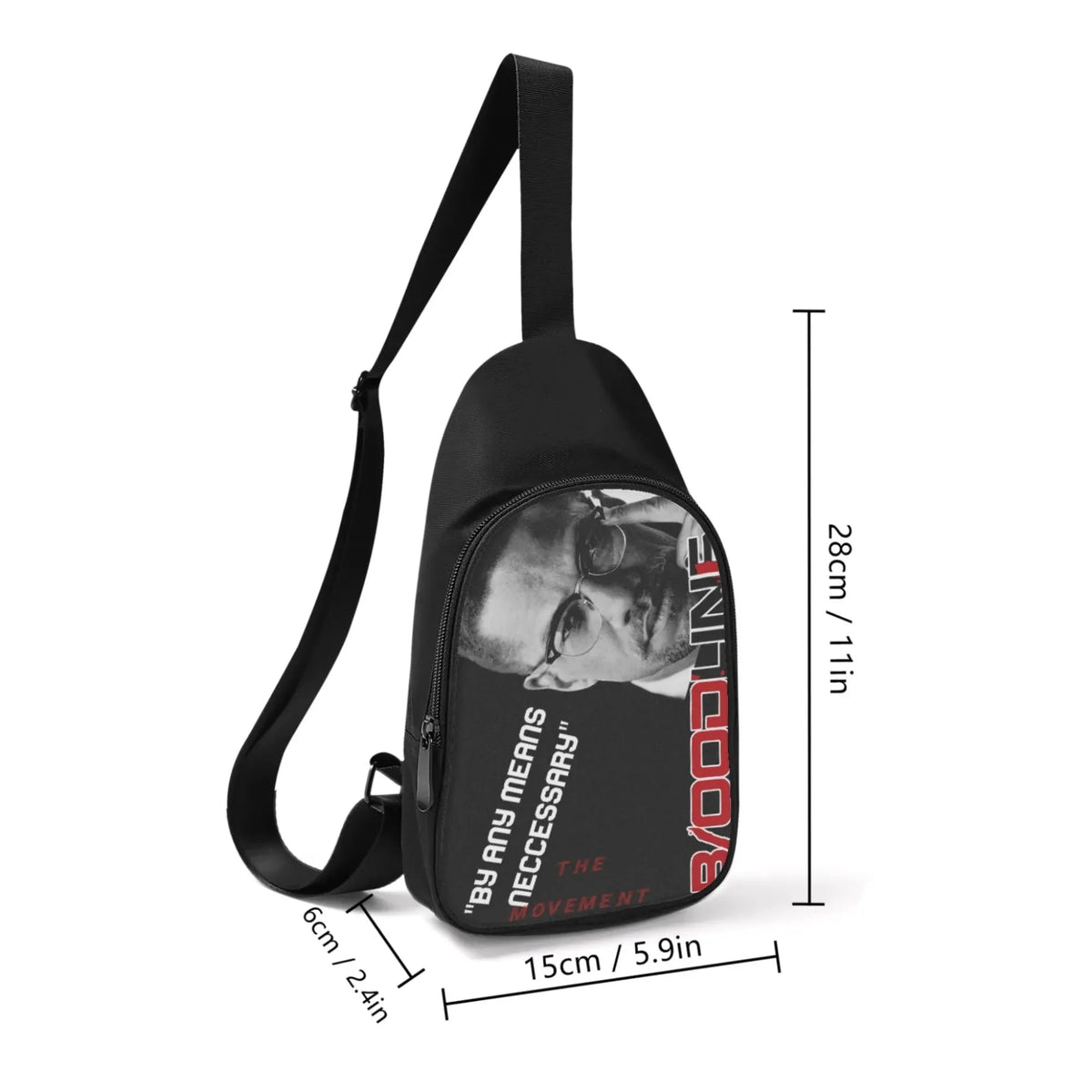 Legacy X, Chest Bag - Bloodline Streetwear LLC