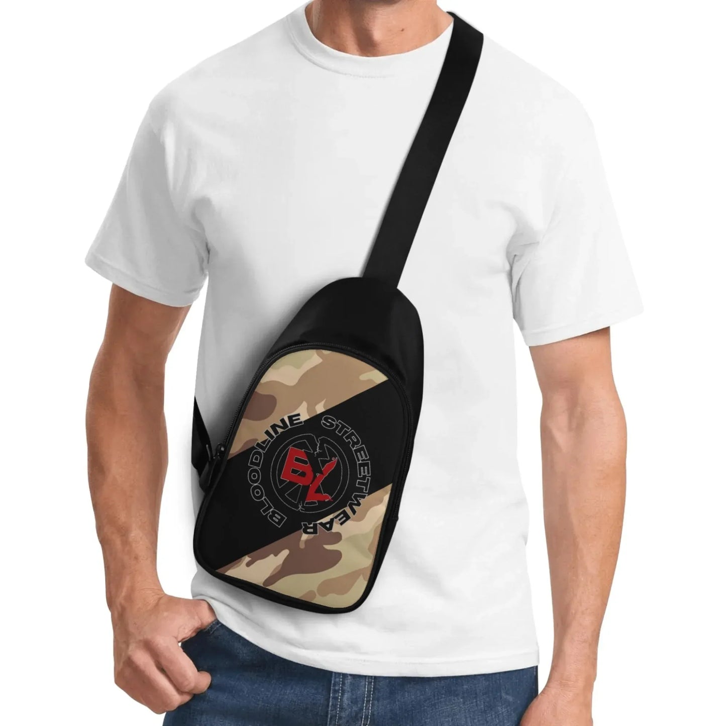 Phantom Pouch Chest Bag - Bloodline Streetwear LLC