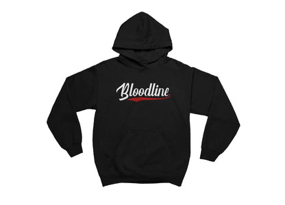 Black Demon Hooded Sweatshirt - Bloodline Streetwear LLC