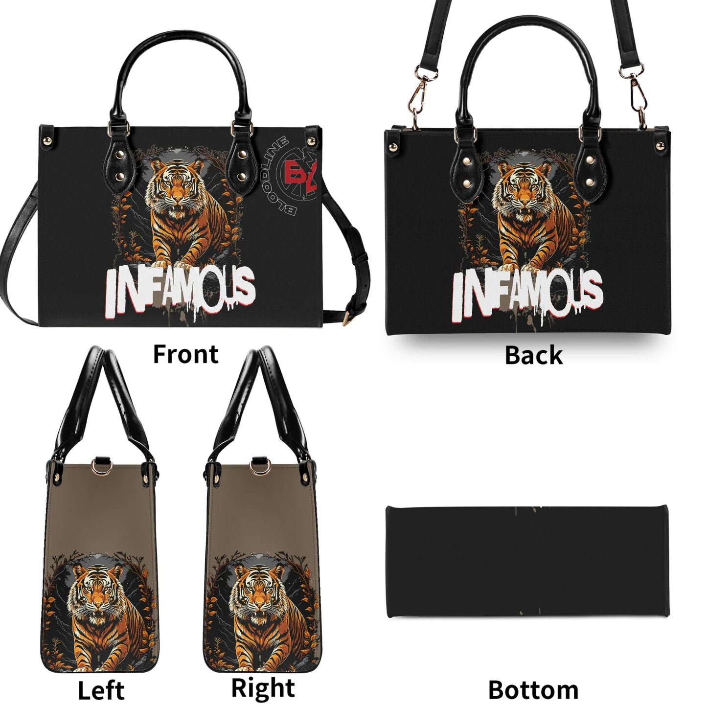 Infamous Roots Luxury Bag - Bloodline Streetwear LLC