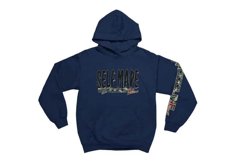 Self Made Hooded Sweatshirt - Bloodline Streetwear LLC