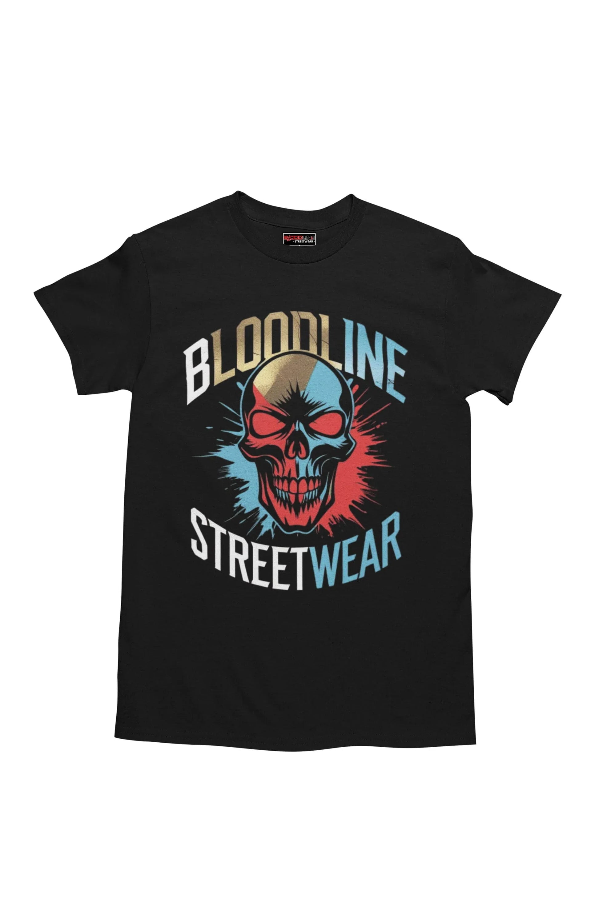 Triple Threat Skull T-Shirt - Bloodline Streetwear LLC