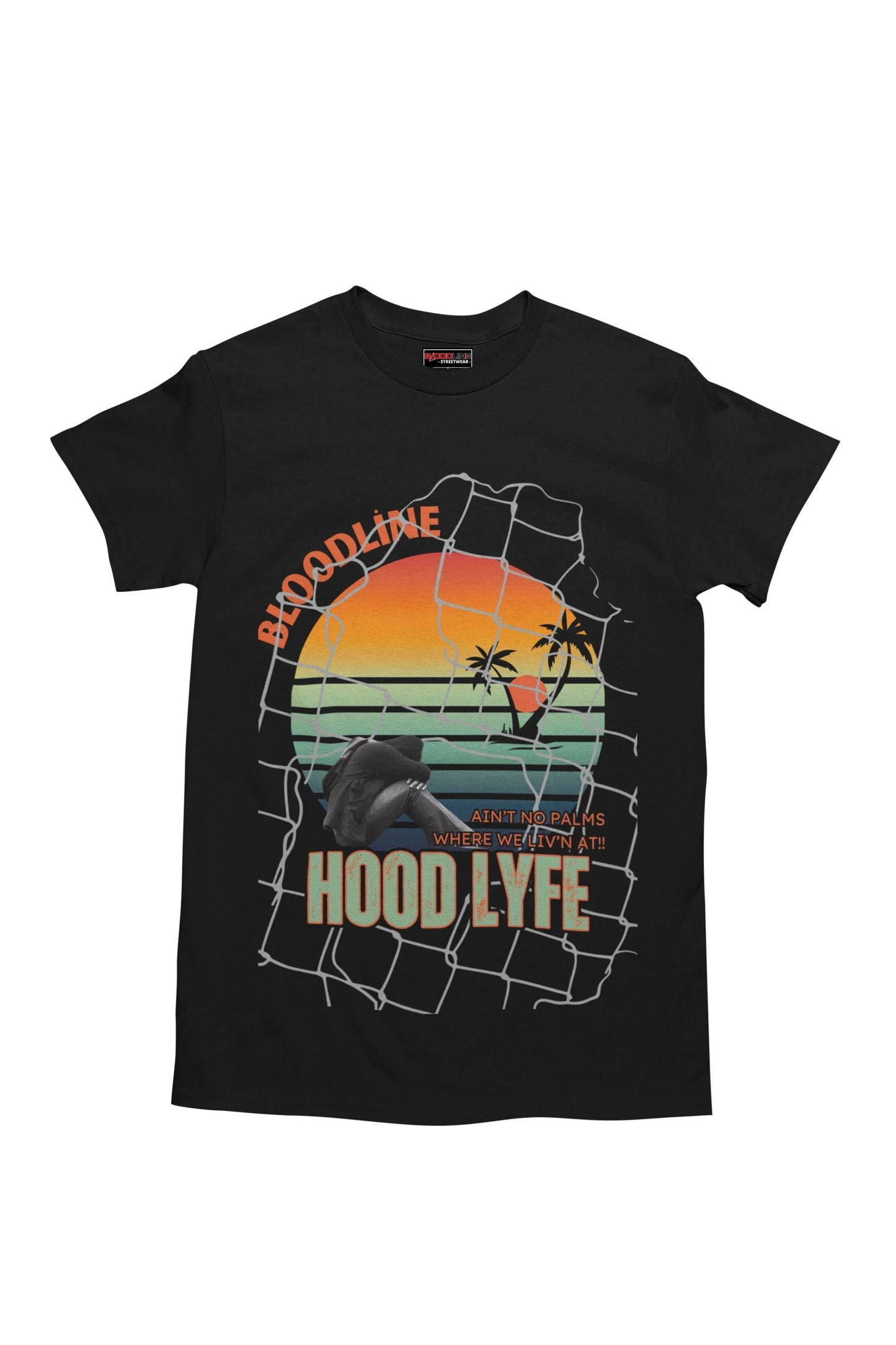 Hood Lyfe T-Shirt - Bloodline Streetwear LLC