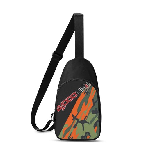 Orange Camo Chest Bag - Bloodline Streetwear LLC