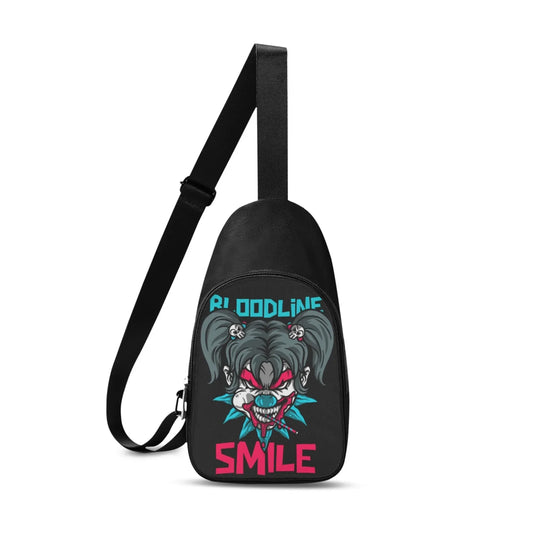 Evil Smile Chest Bag - Bloodline Streetwear LLC