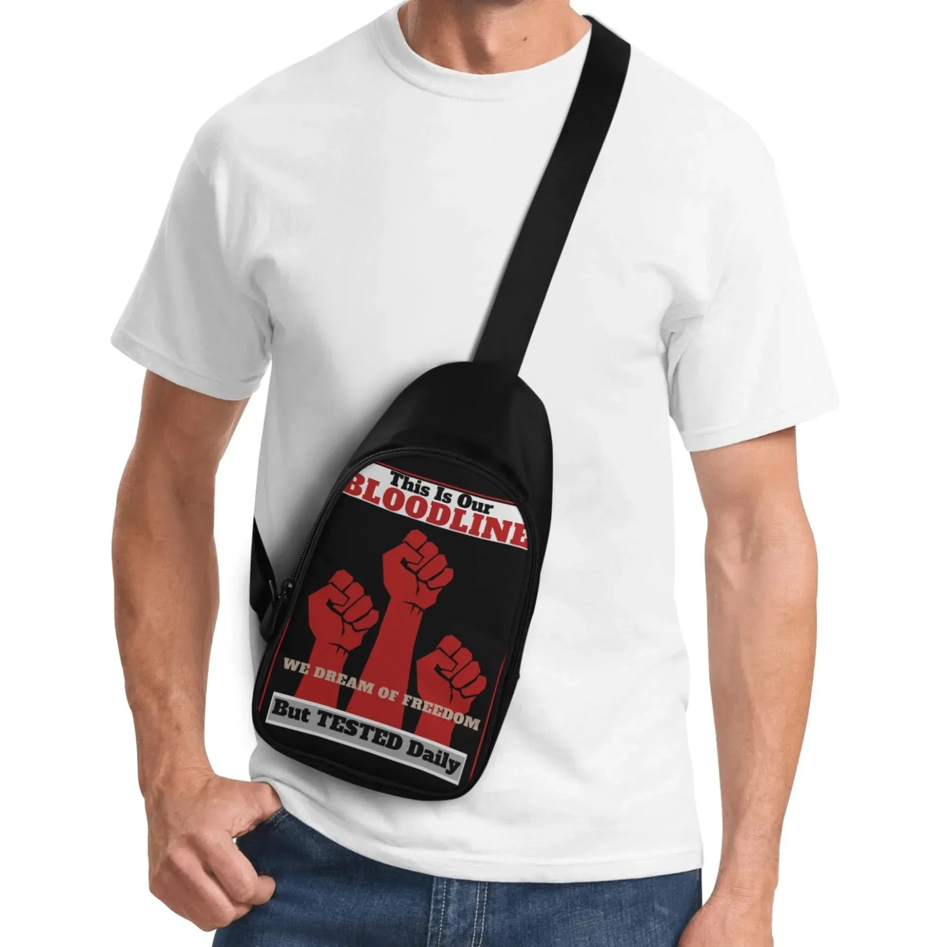 Legacy Tested, Chest Bag - Bloodline Streetwear LLC