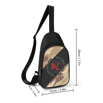Phantom Pouch Chest Bag - Bloodline Streetwear LLC