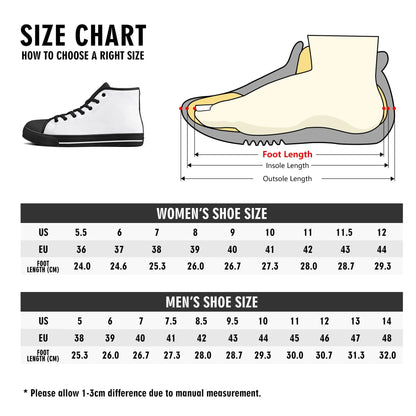 Skulyz Men's Venom Green High-Top Sneakers